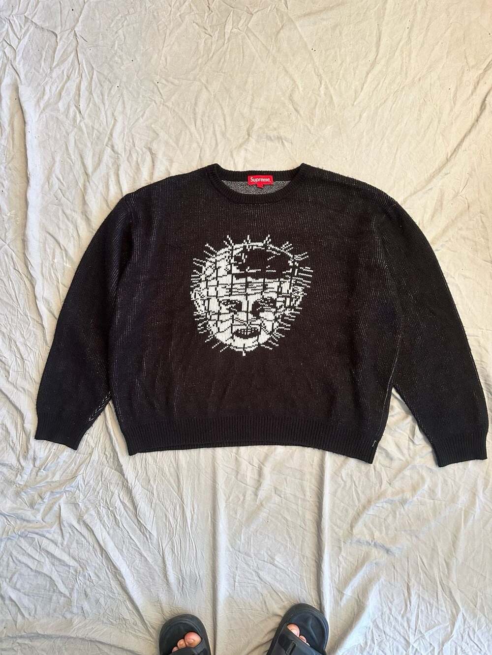 Supreme Hellraiser Hell On Earth Sweater Black Size XL